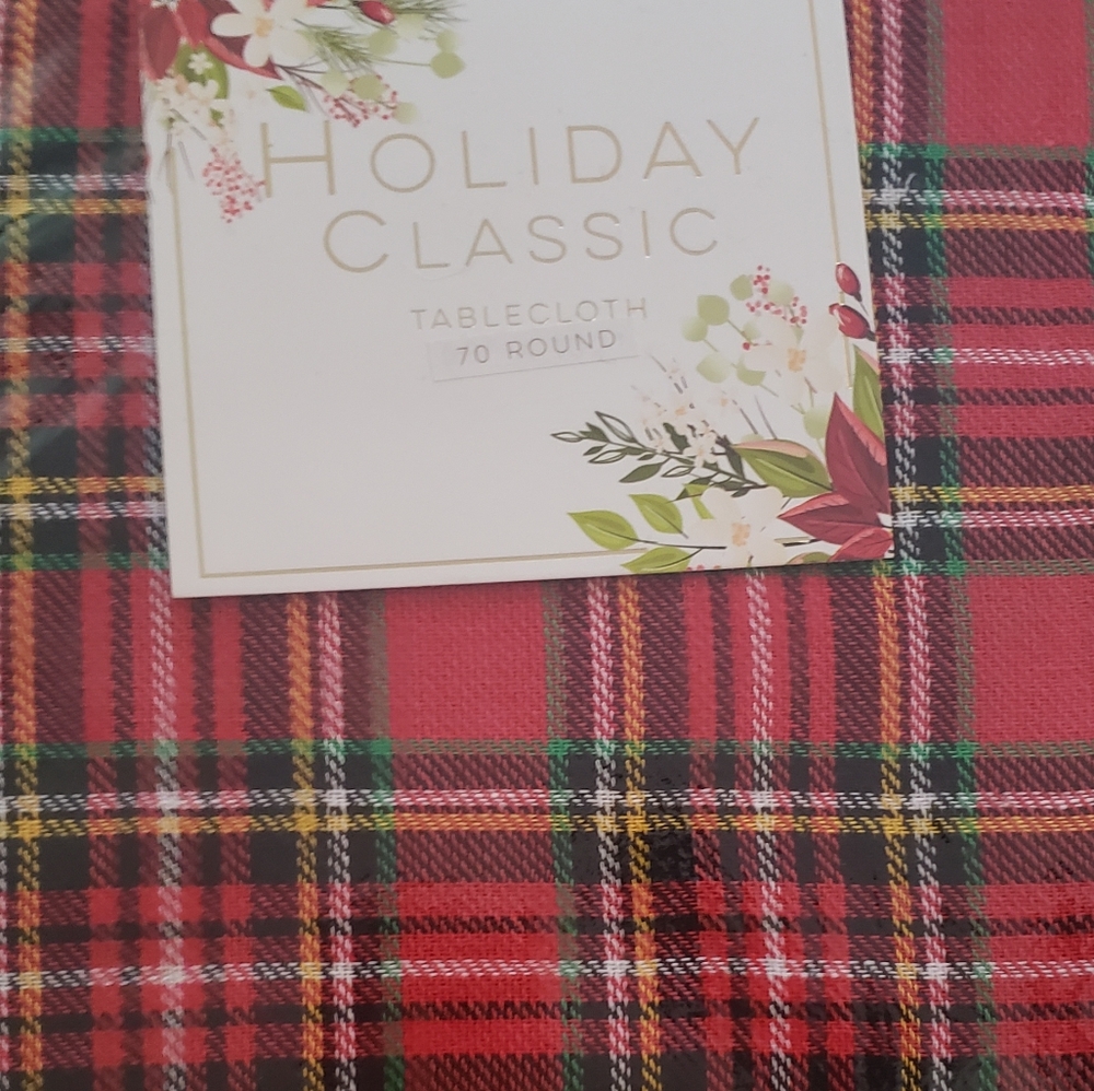 New! Christmas tablecloth